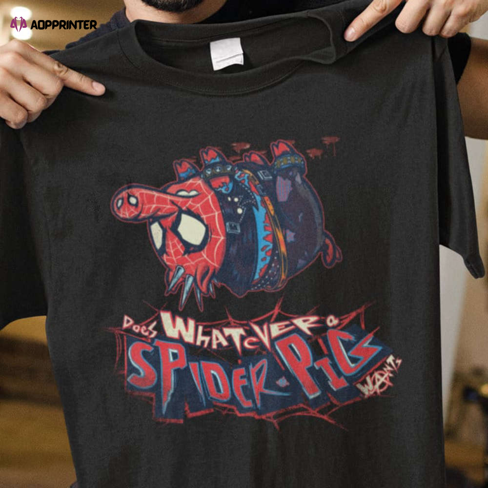 Spider-Pig Spider-Man Unisex Shirt