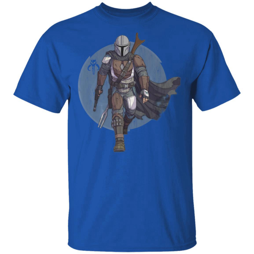 Star Wars Shirt The Mandalorian Hero Pose