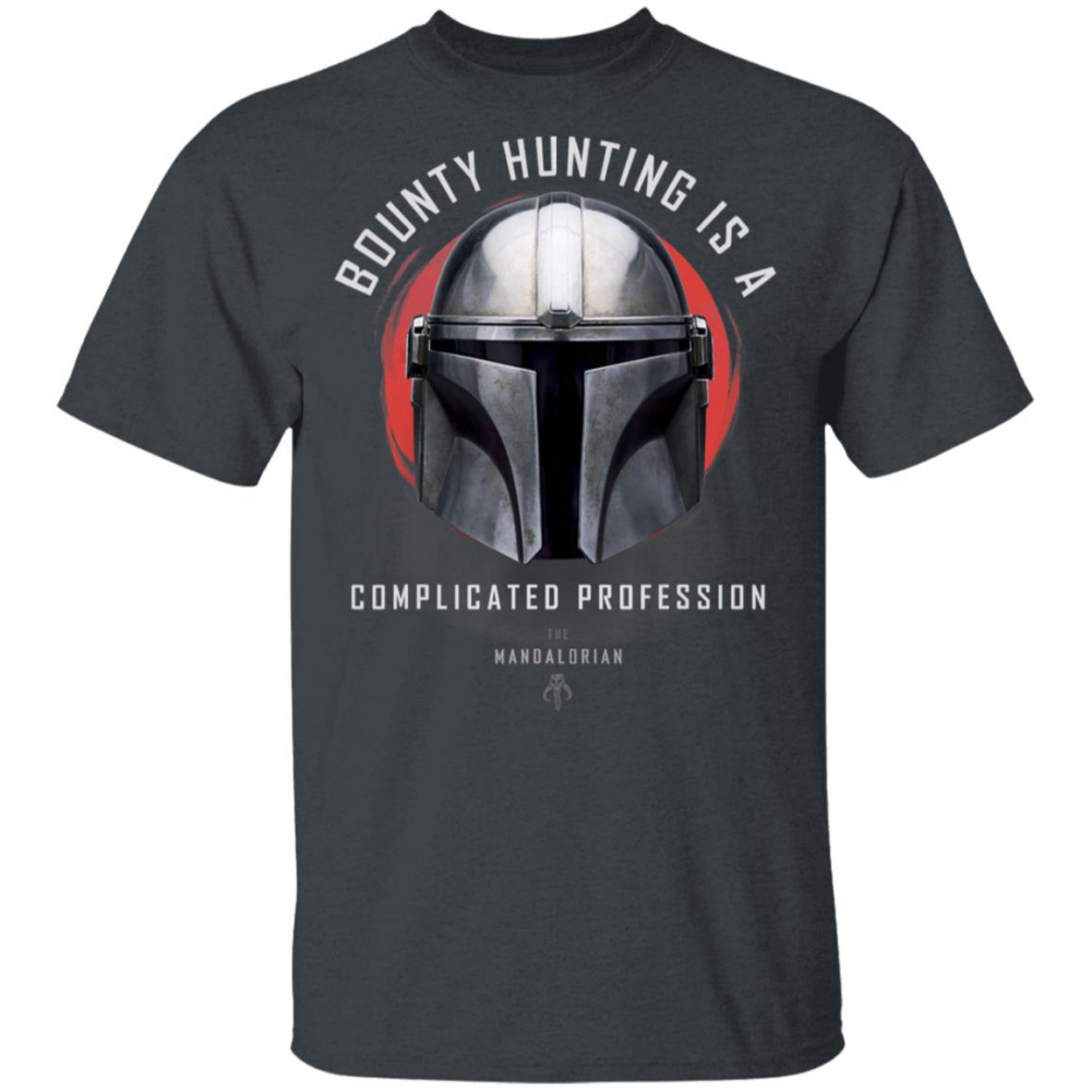 Star Wars The Mandalorian A Complicated Profession Portrait Shirt Hoodie LS