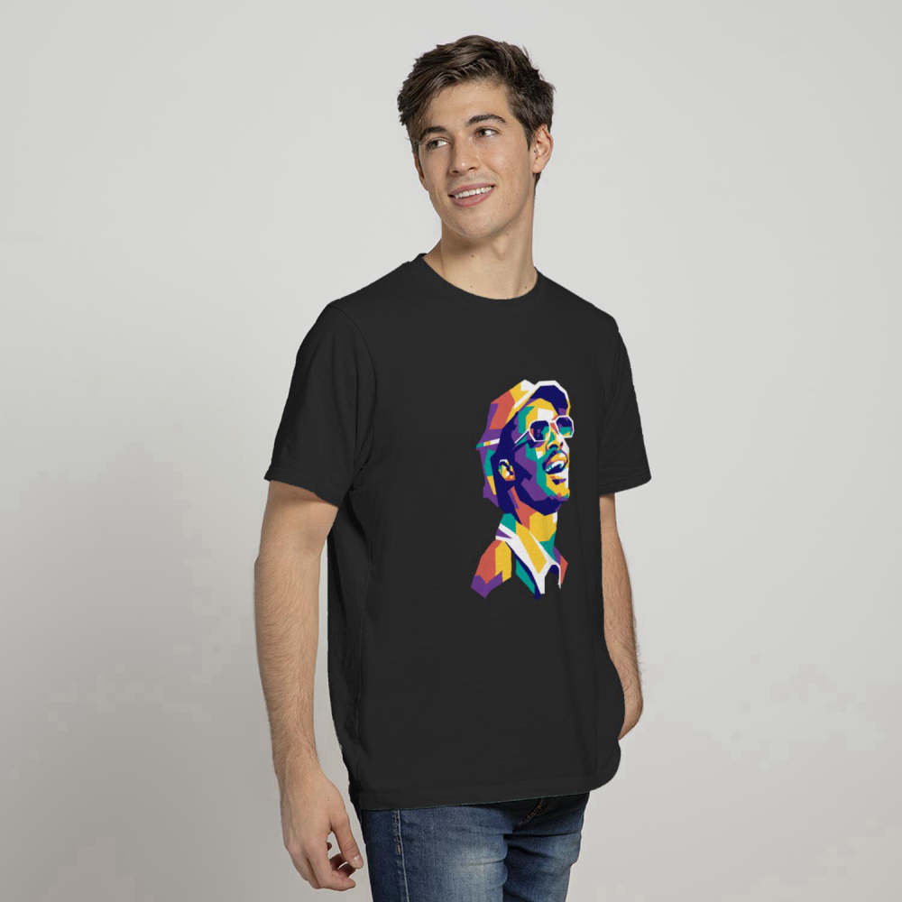 Stevie Wonder WPAP Limit Color – Stevie Wonder – T-Shirt