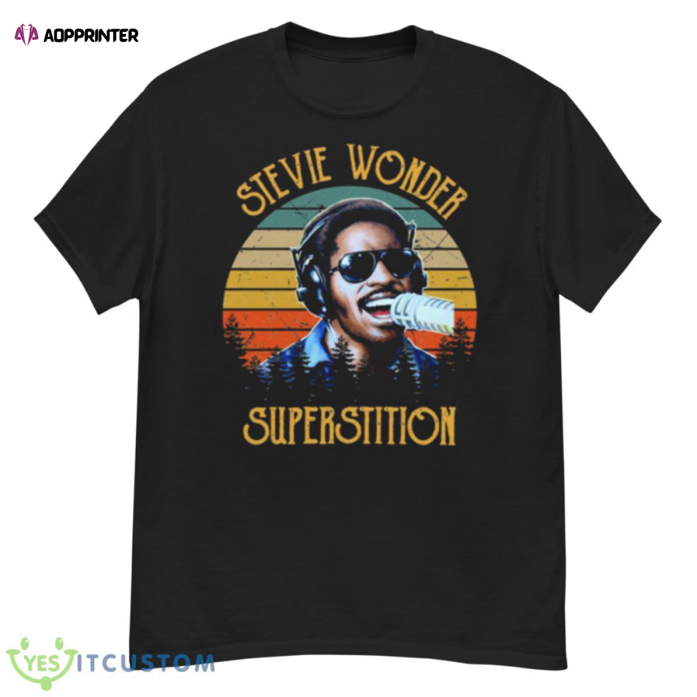 Superstition Stevie Wonder Retro shirt