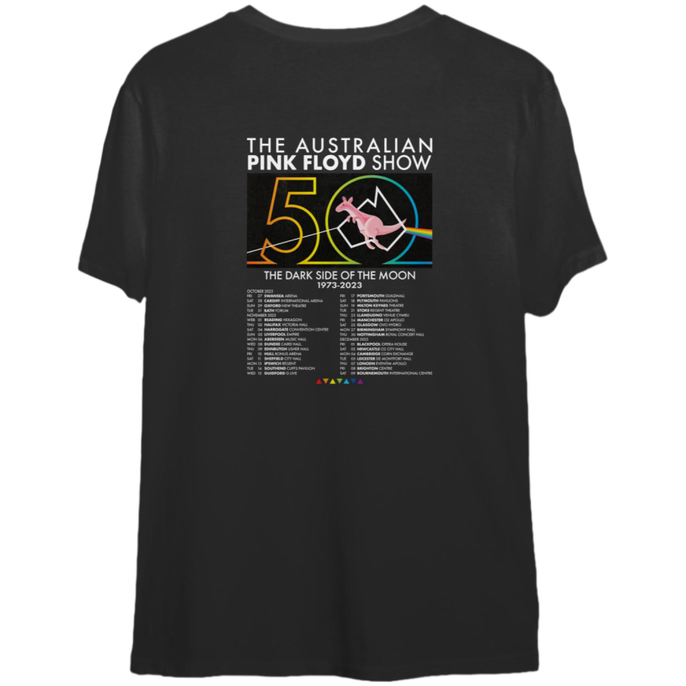 The Australian Pink Floyd Show 2023 Tour Shirt, Australian Pink Floyd 2023 Concert Shirt