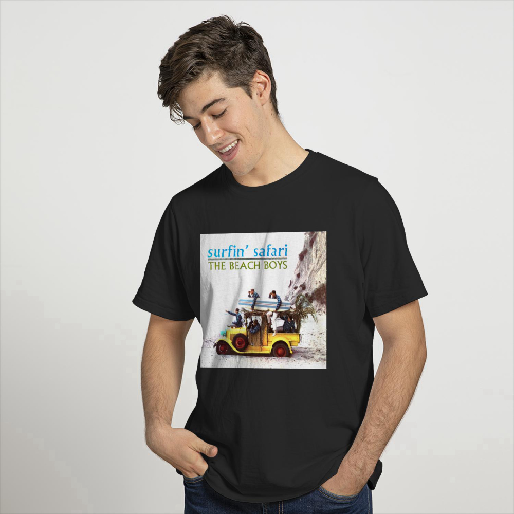 The Beach Boys Band Surfin’ Safari Album Cover T-Shirt
