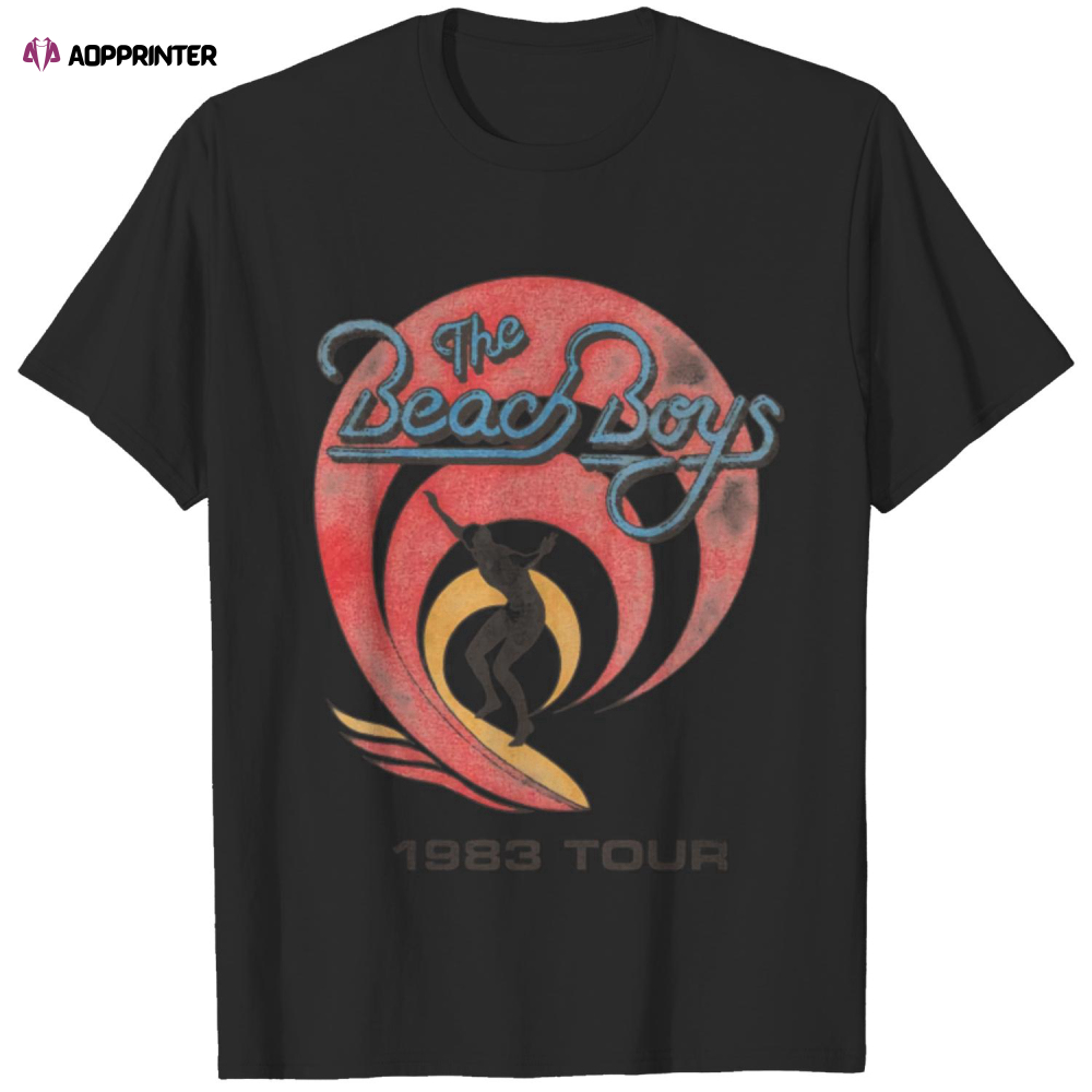 The Beach Boys Unisex Tee: 1983 Tour