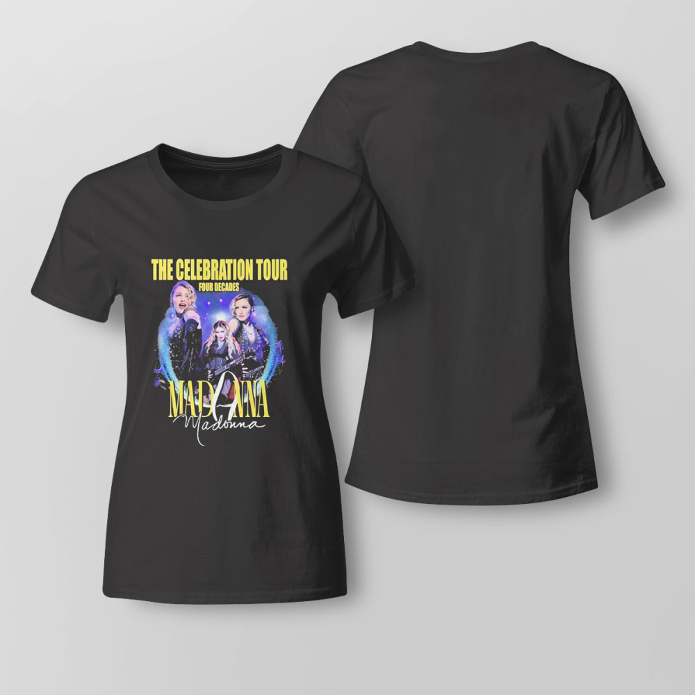 The Celebration Tour Four Decades Madonna Shirt Longsleeve T-shirt