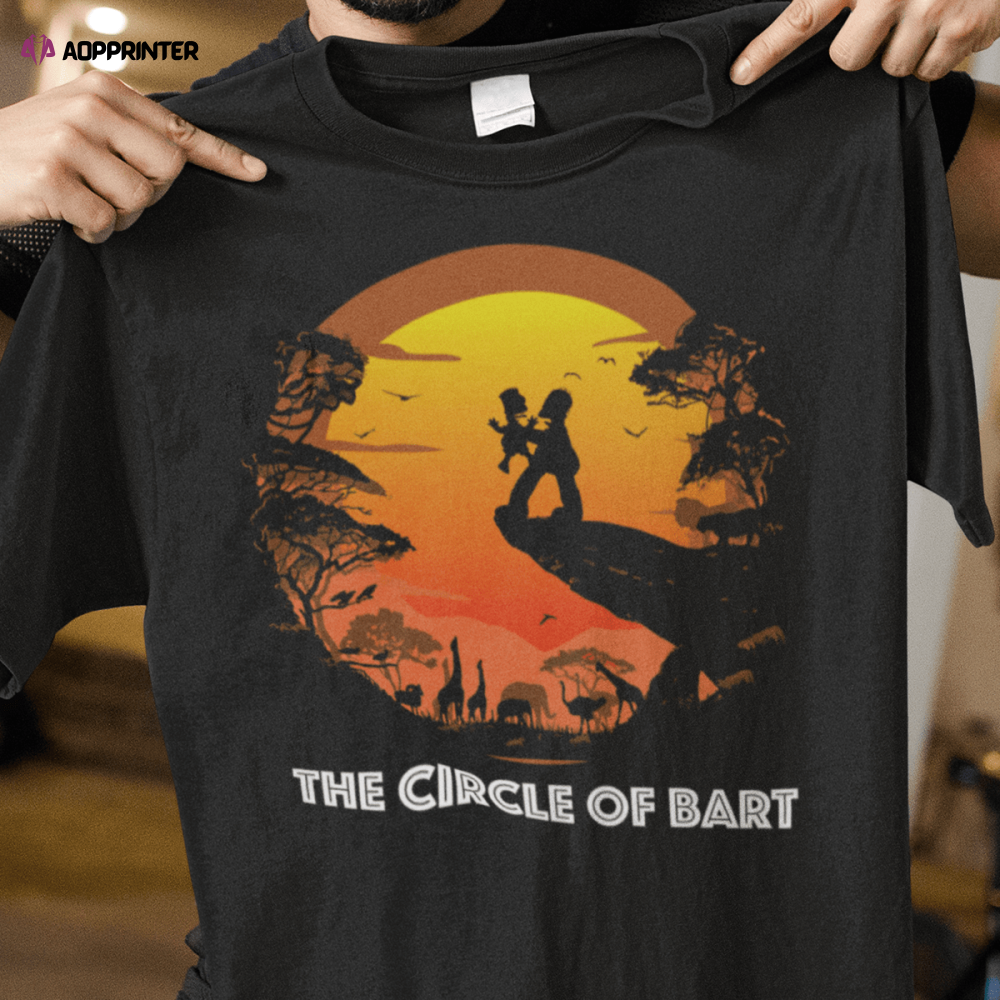 The Circle of Bart The Lion King The Simpsons Mashup T-Shirt