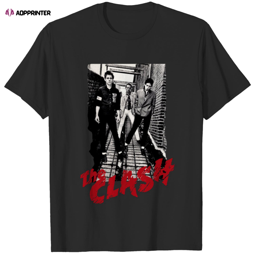 The Clash London Calling Joe Strummer Rock Tee T-Shirt