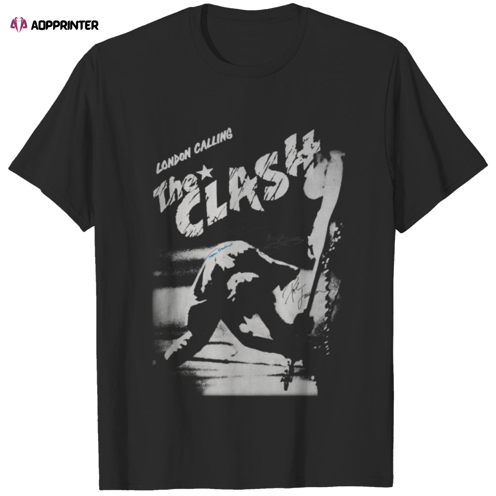 The Clash English Rock Music Band T-Shirt