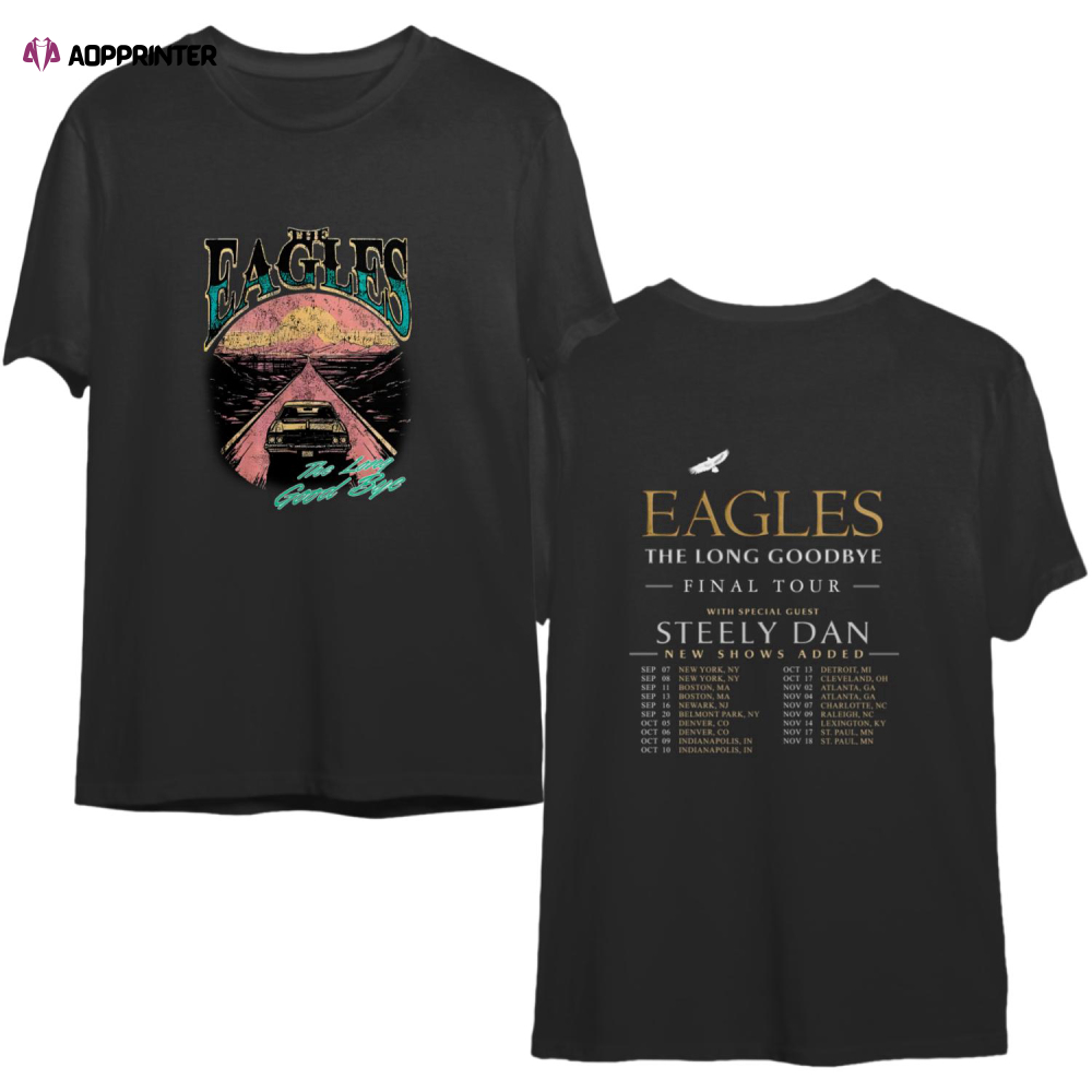 The Eagles The Long Goodbye Tour 2023 Shirt, Eagles Finals Tour Shirt