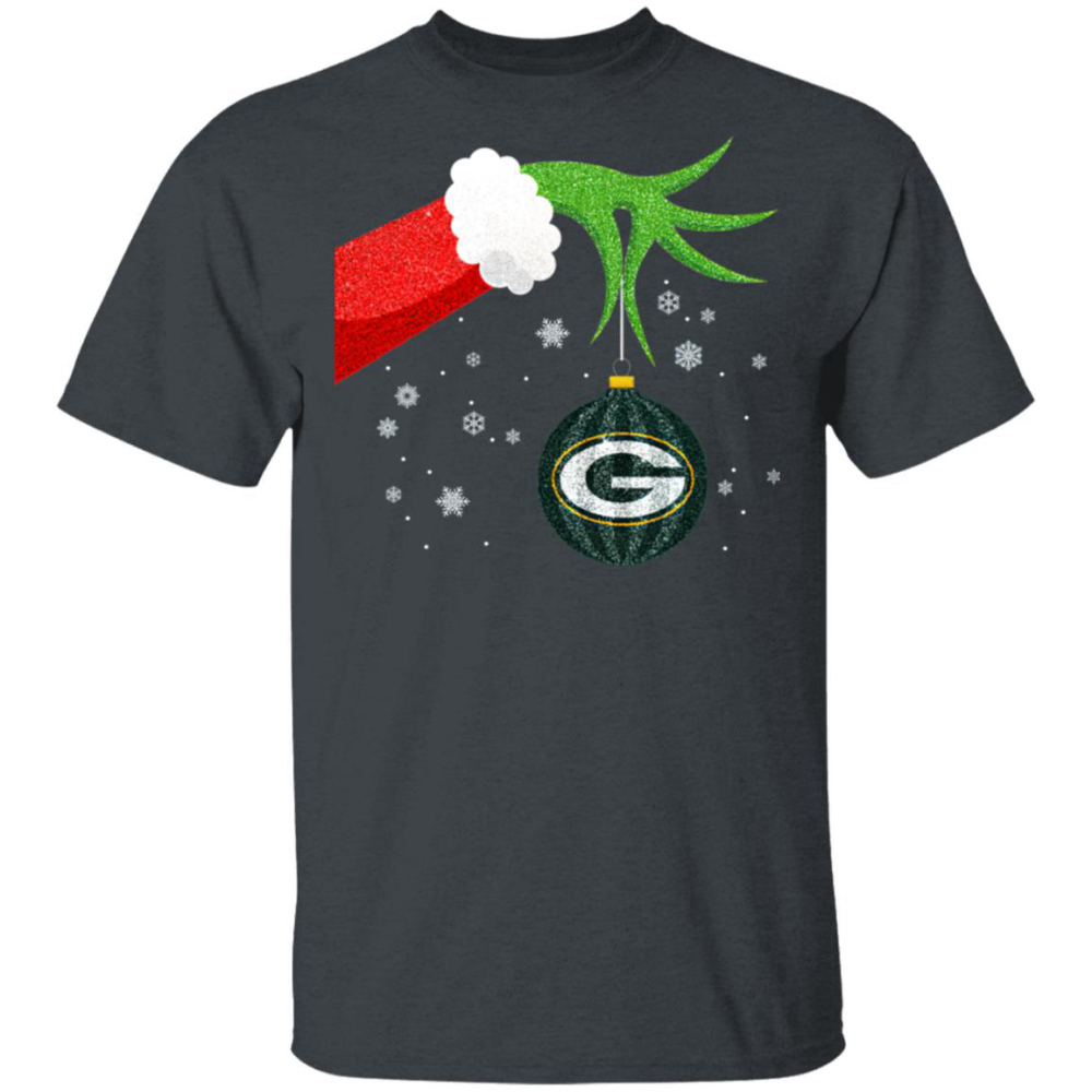 The Grinch Christmas Ornament Green Bay Packers Shirt