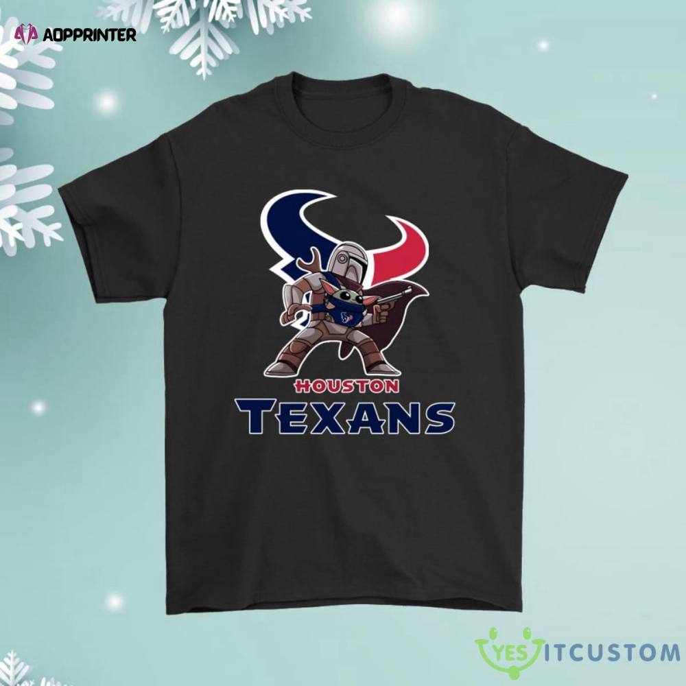 The Mandalorian Baby Yoda Houston Texans Shirt