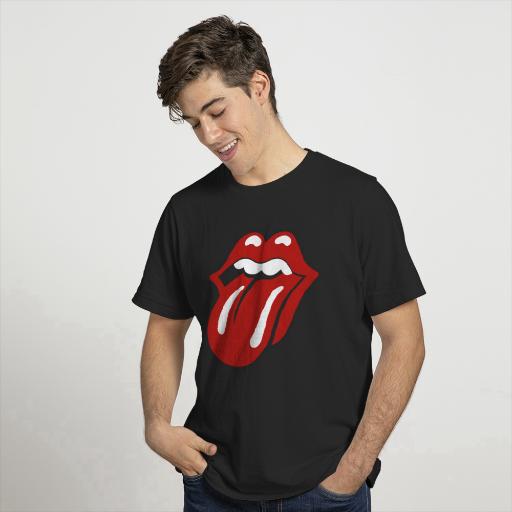 The Rolling Stones Classic Tongue Logo Rock Tee T-Shirt