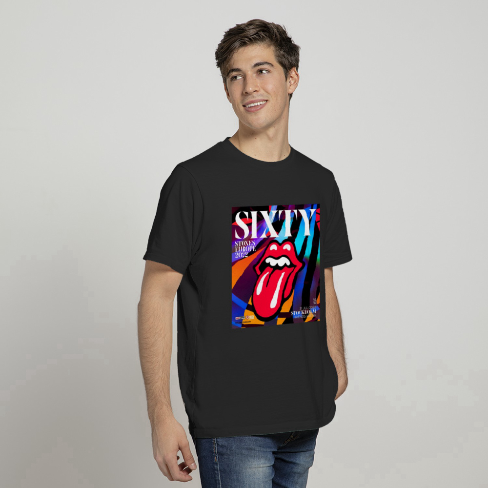 The Rolling Stones SIXTY Europe Tour 2022 T Shirt,The Rolling Stones Rock Band Shirt,Rolling Stones Tour Shirt