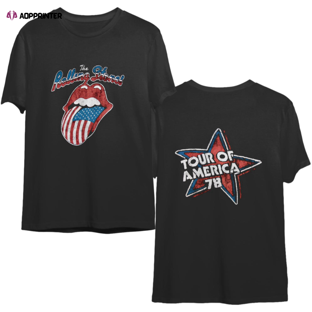 The Rolling Stones Tee: Tour of America 78