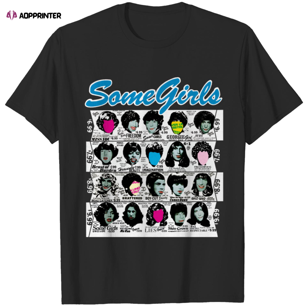 The Rolling Stones Unisex T-Shirt: Some Girls Album