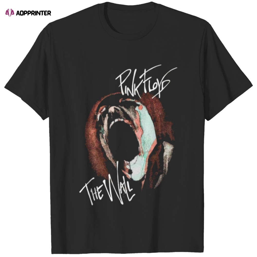 The wall Pink Floyd Screaming face T shirt Unisex Clothing Hoodie Tee