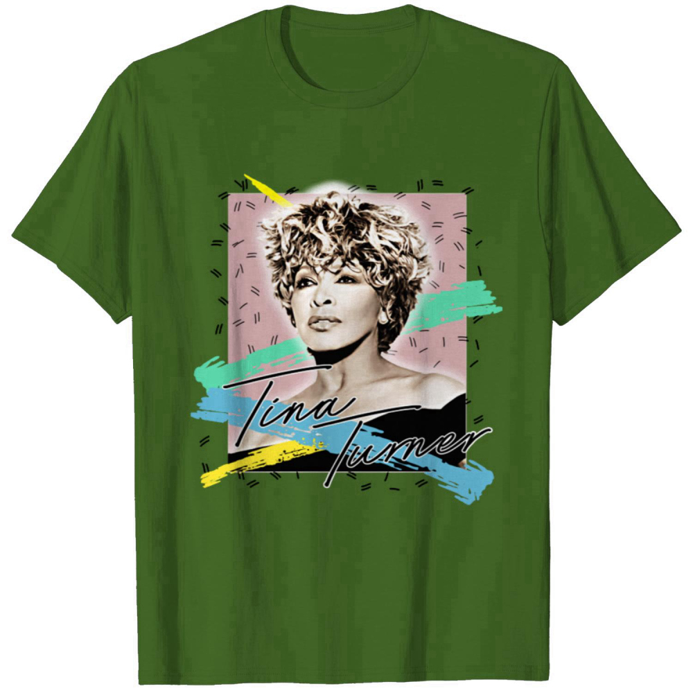 Tina Turner 1980s Style Retro Fan Art Design – Tina Turner – T-Shirt