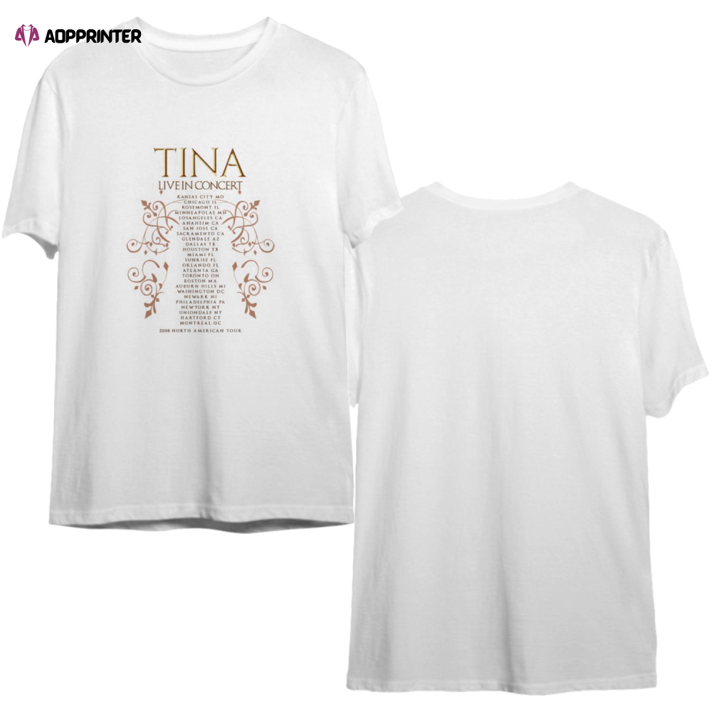 Tina Turner Concert Tour T-Shirt