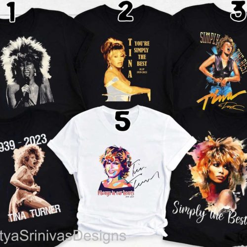 Tina Turner R.I.P. 1939-2023 Shirt, Tina Turner R.I.P. 2023 Shirt