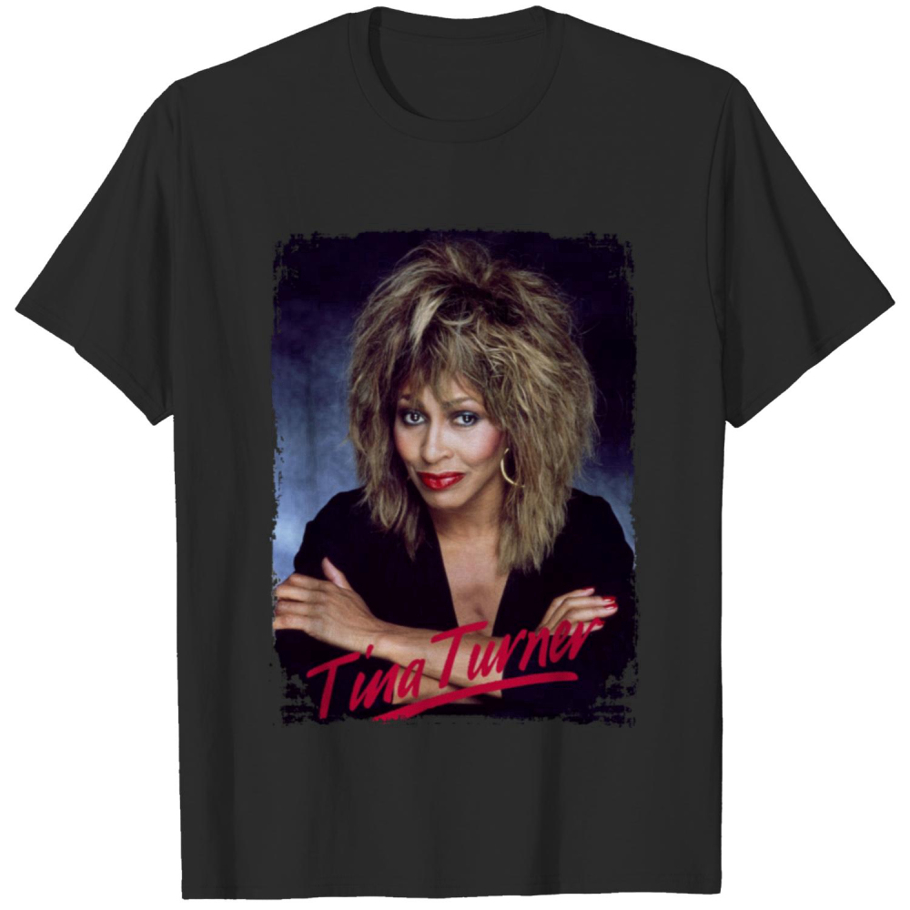 Tina Turner T Shirt Retro 80’s mens