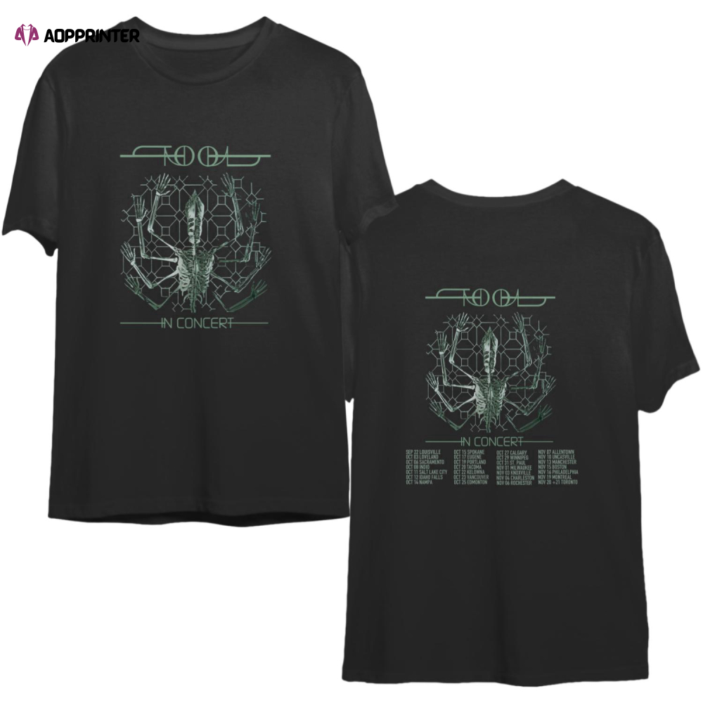 Tool In Concert 2023 Shirt, Tool Band Fan Shirt, Tool 2023 Tour Shirt