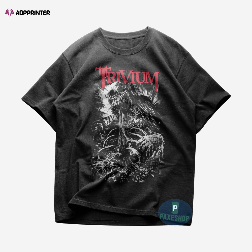 Trivium T-shirt | Metal Music Shirt | Strife | In Waves Album | Trivium Merch | Cotton Tee