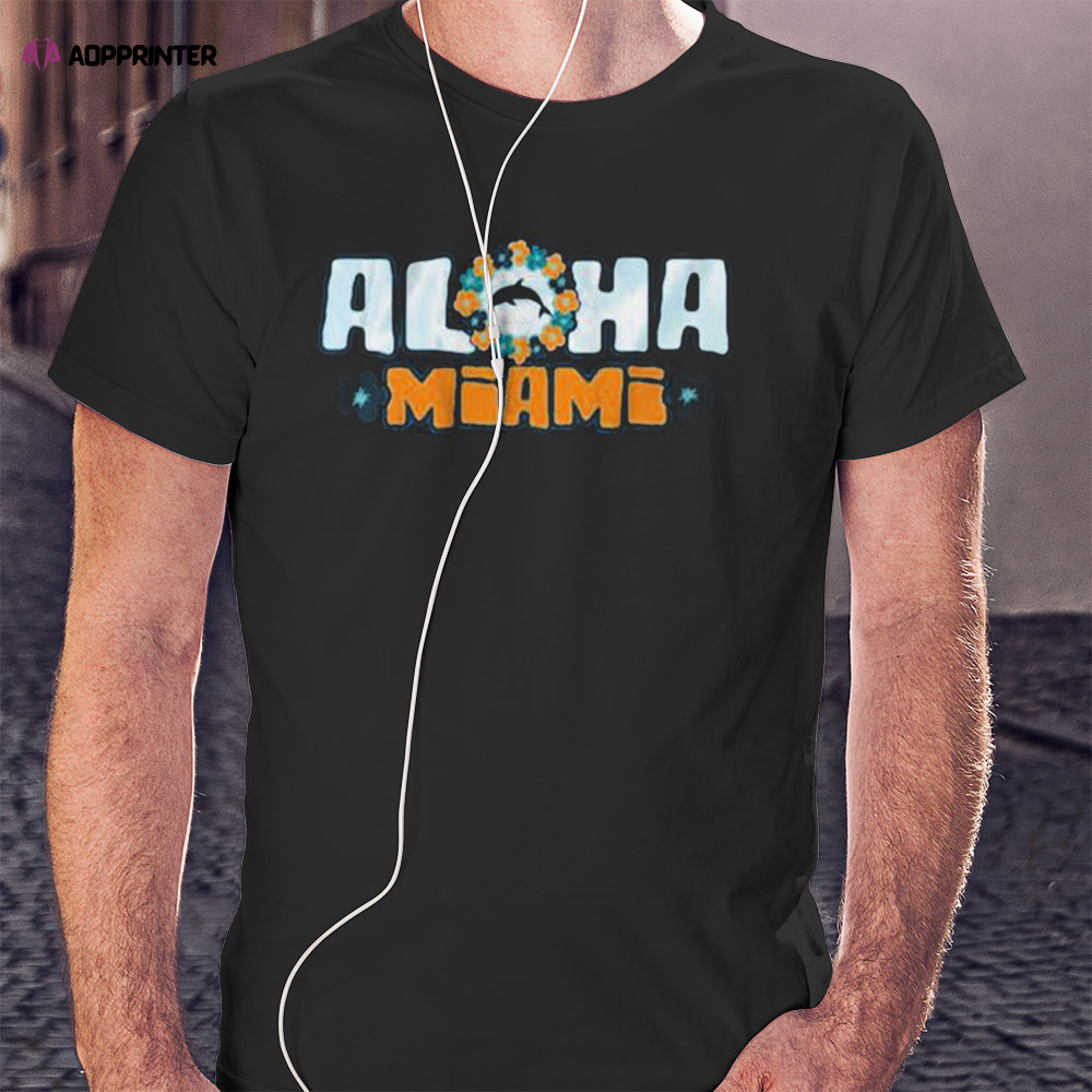 Tua Aloha Miami Miami Dolphins Shirt Ladies T-shirt