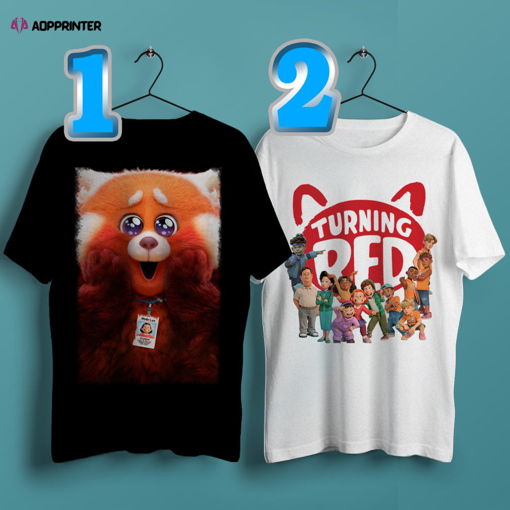 Turning Red Shirt, Disney Turning Red Shirt, Mickey Turning Red, Mei Lee Shirt, Turning Red and Mei Lee, Relax Turning Red, Disney World T shirt