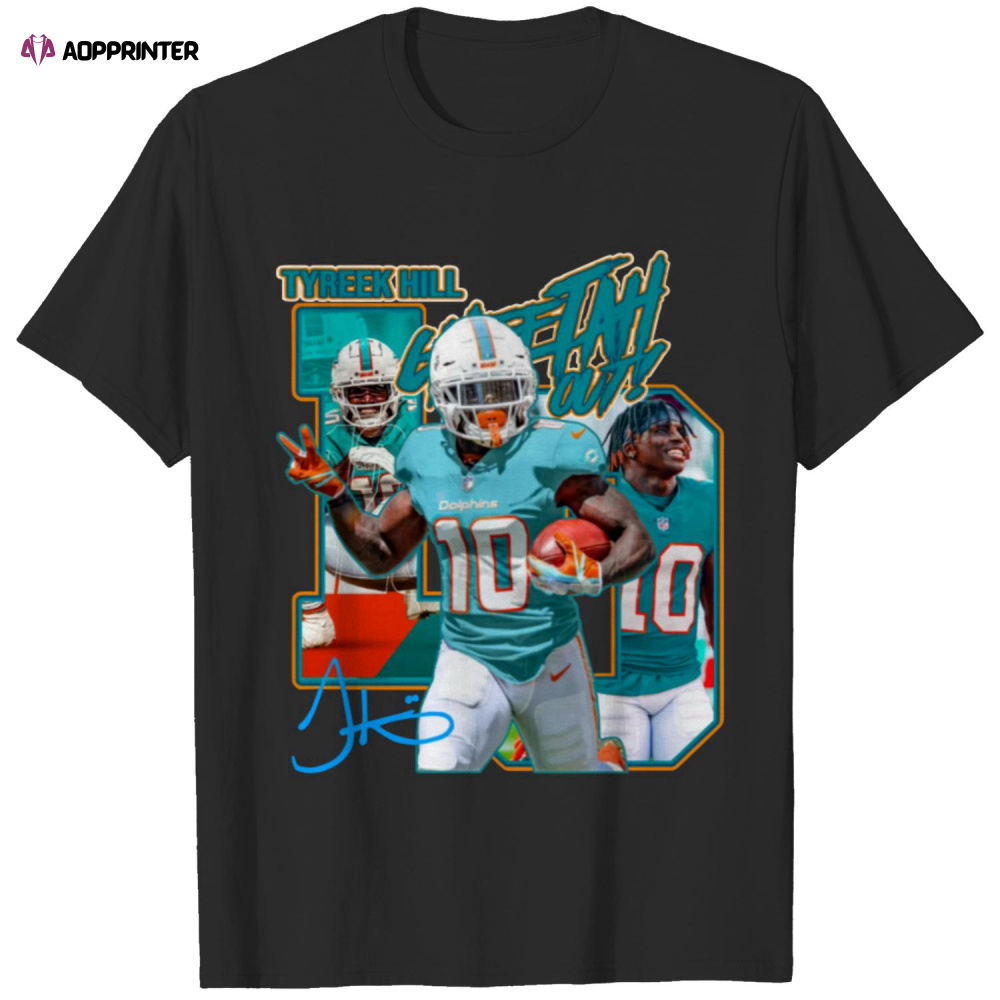Tyreek Hill Miami Dolphins Classic Vintage Bootleg T shirt