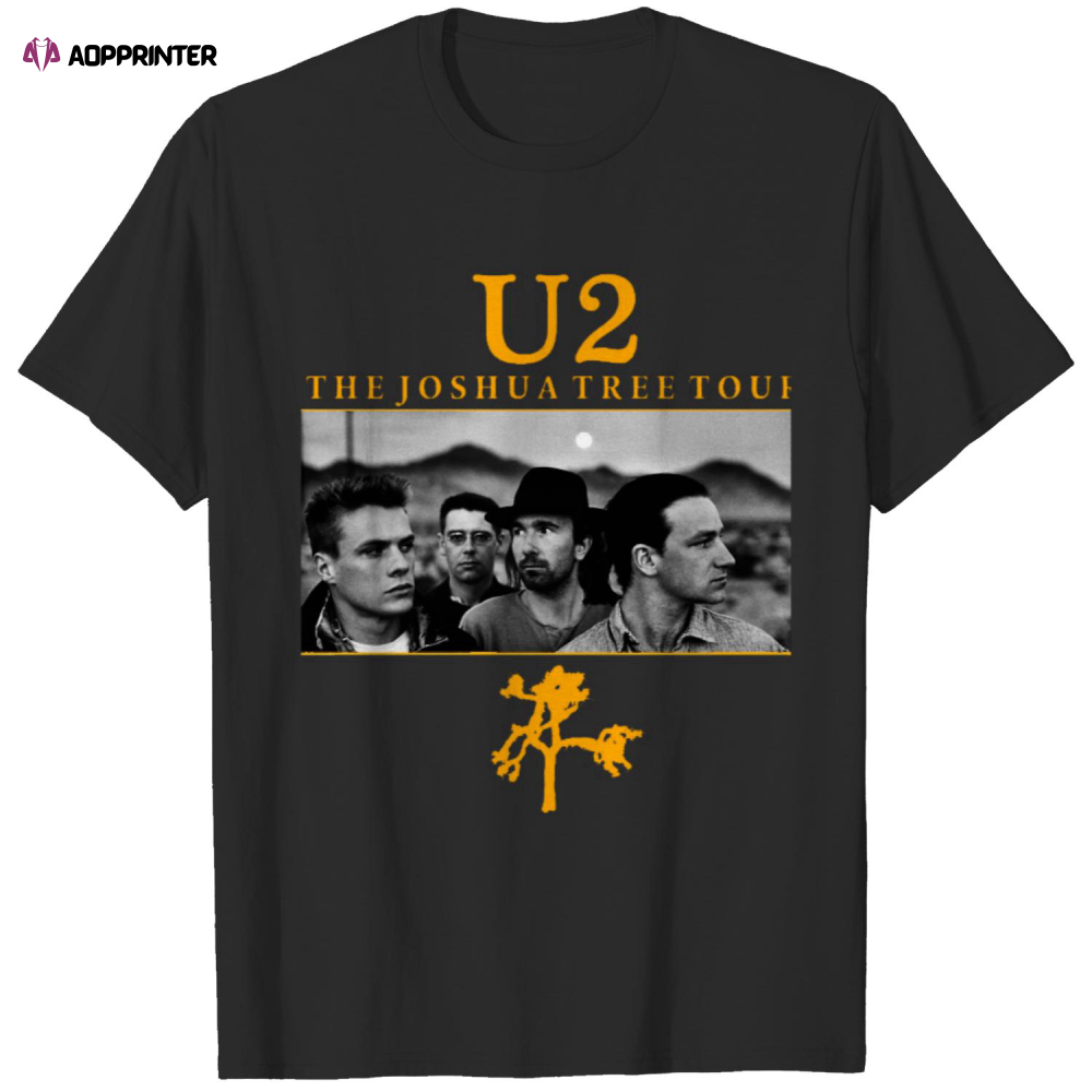 U2 The Joshua Tree Tour T-Shirts