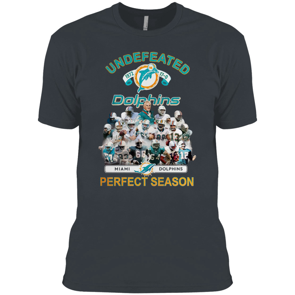 Undefeated 1972 17 0 Miami Dolphins Perfect Season Shirt