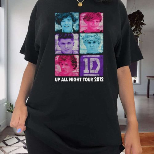 Up All Night Tour 2012 Shirt, One Direction T Shirt
