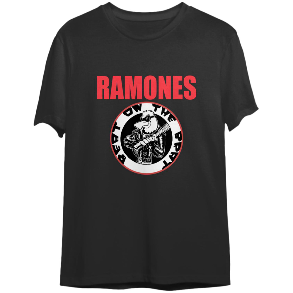 Vintage 1976 Ramones Beat On The Brat T-Shirt, Ramones T-Shirt, Beat On The Brat 1976 Song Promo T-Shirt