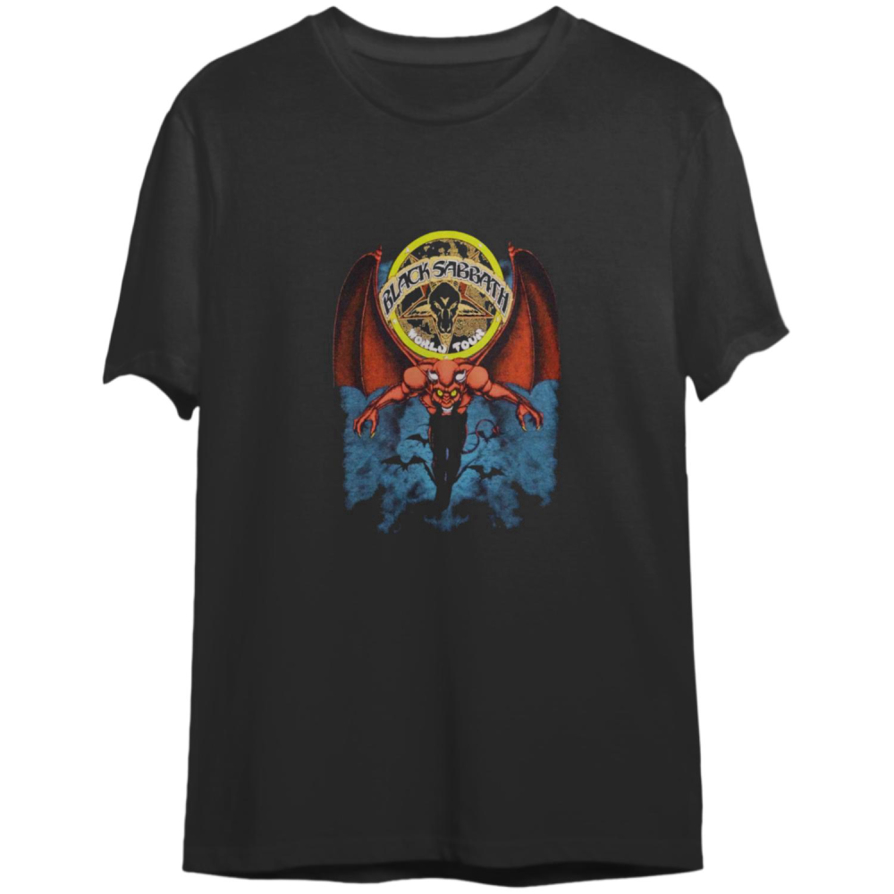 Vintage 1981 Black Sabbath Mob Rules Tour T-Shirt