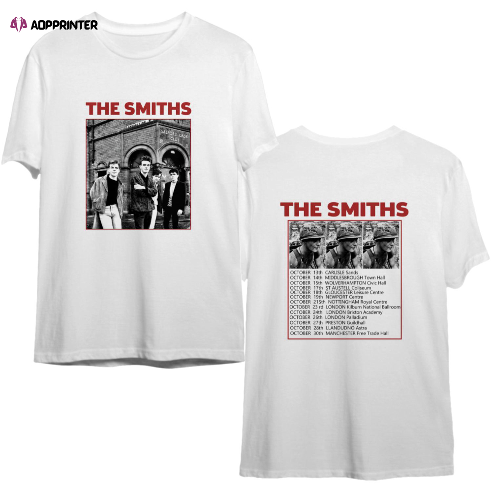 Vintage 1986 The Smiths Concert T-Shirt - Aopprinter