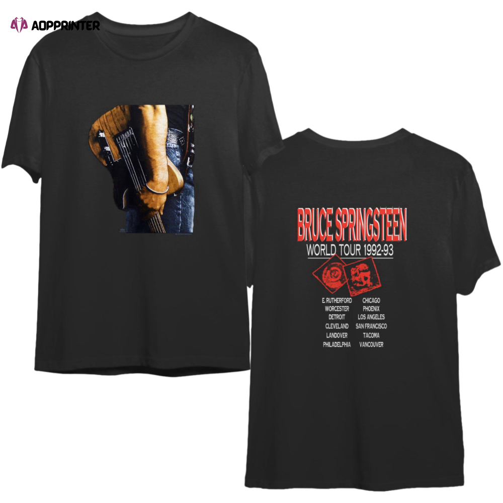Vintage 1992 Bruce Springsteen World Tour Shirt