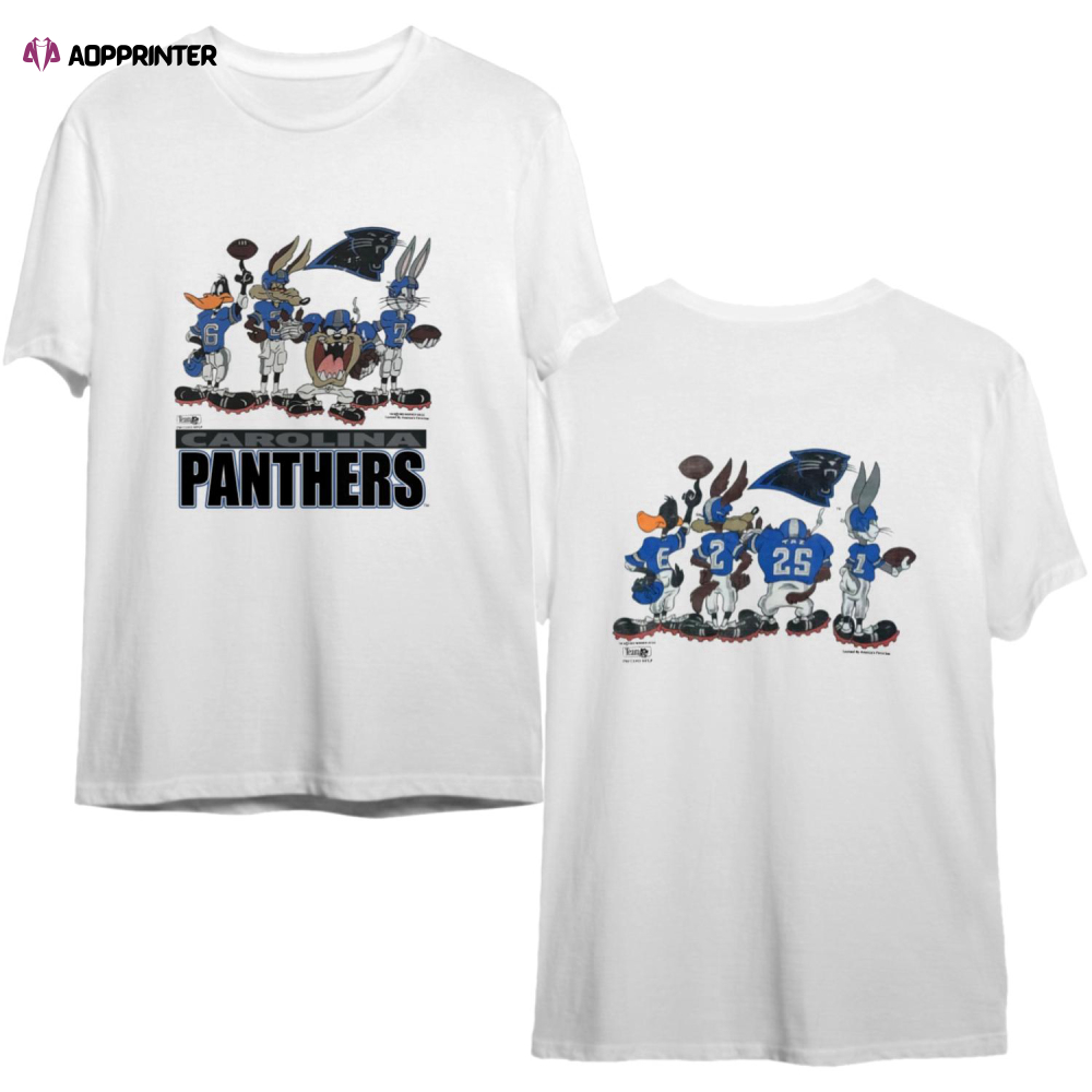 Vintage 1993 Warner Bros Carolina Panthers T-Shirt