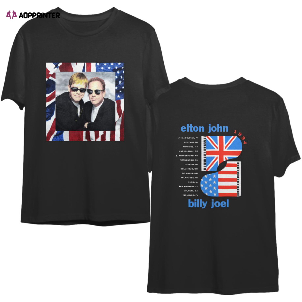 Billy Joel n Stevie Nicks Tour 2023 Shirt, Billy Joel In Concert Tee, Billy Joel Shirt