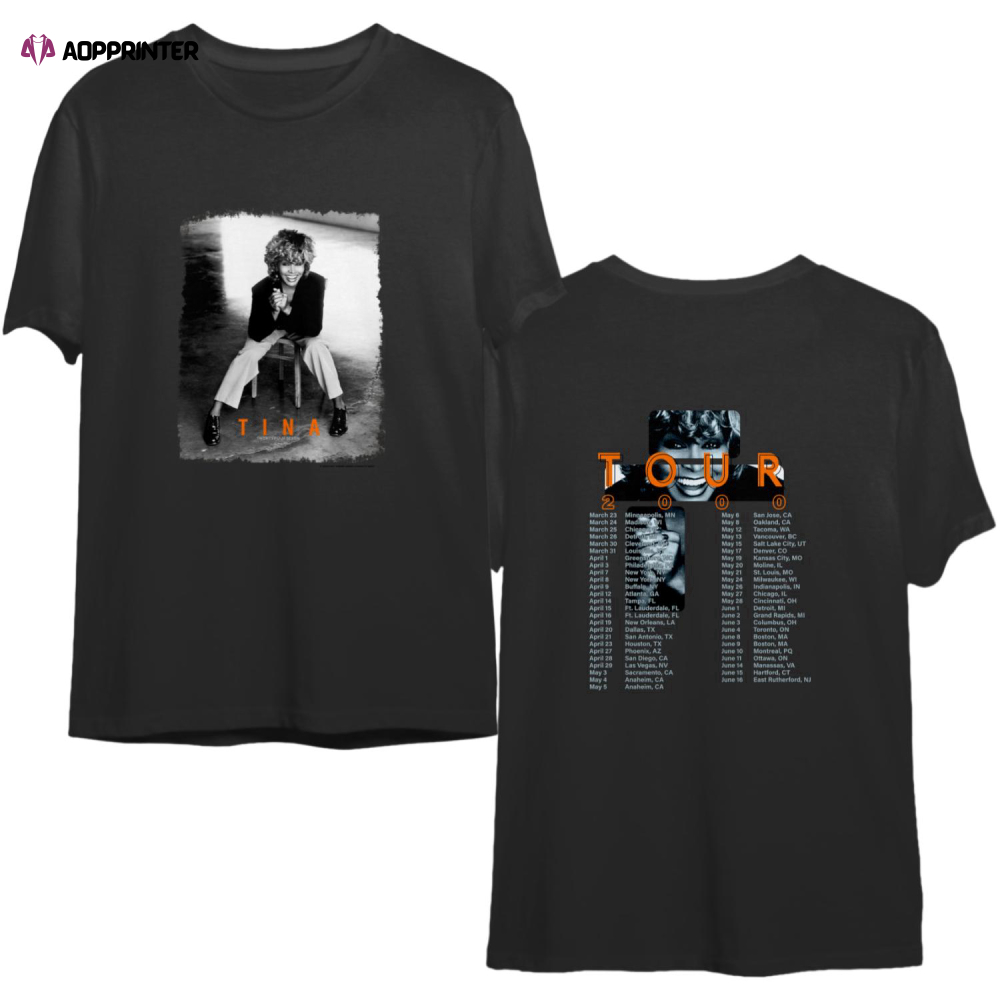 Tina Turner WPAP design – Tina Turner – T-Shirt