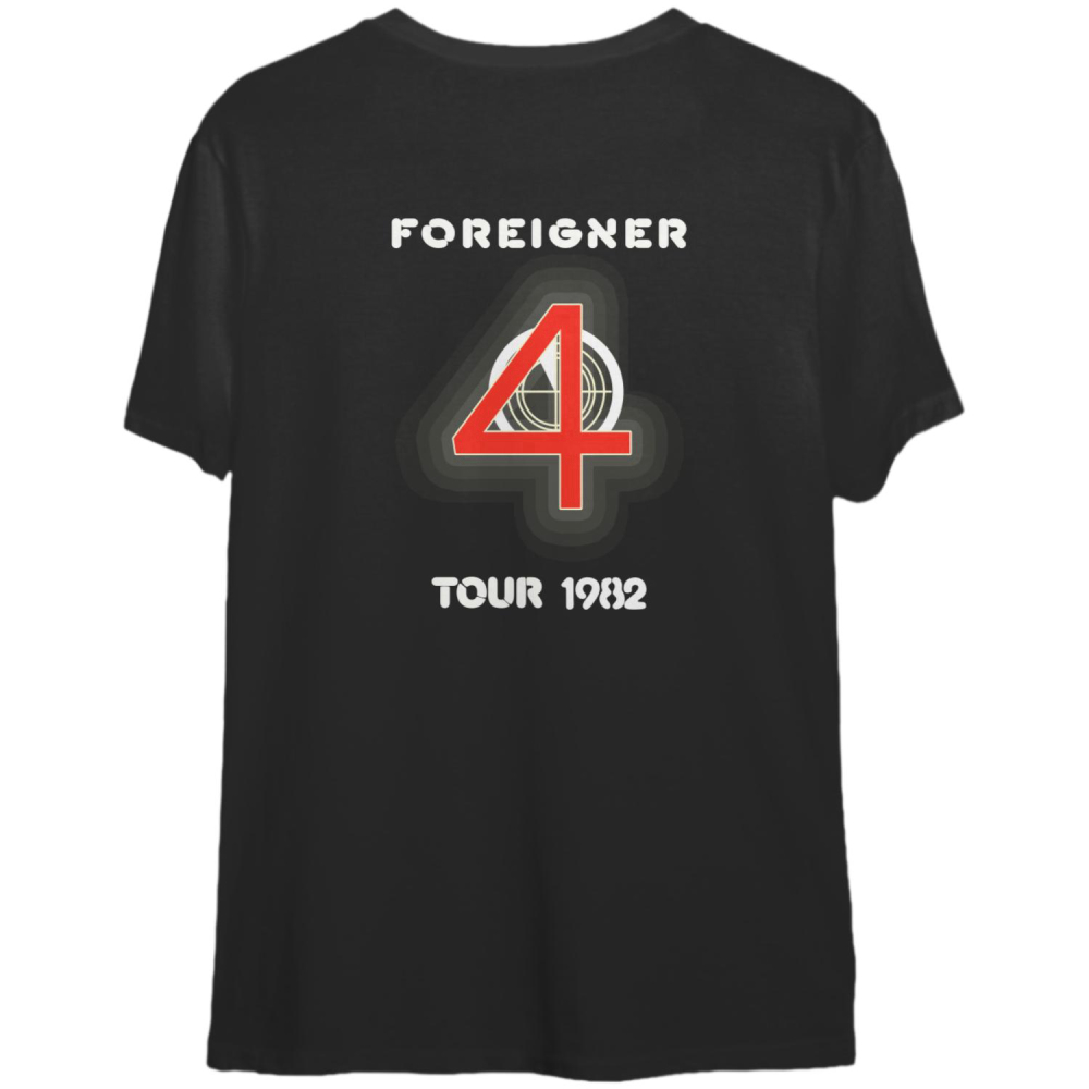 Vintage 80s Foreigner 44 Tour 1982 Screen Stars T Shirt