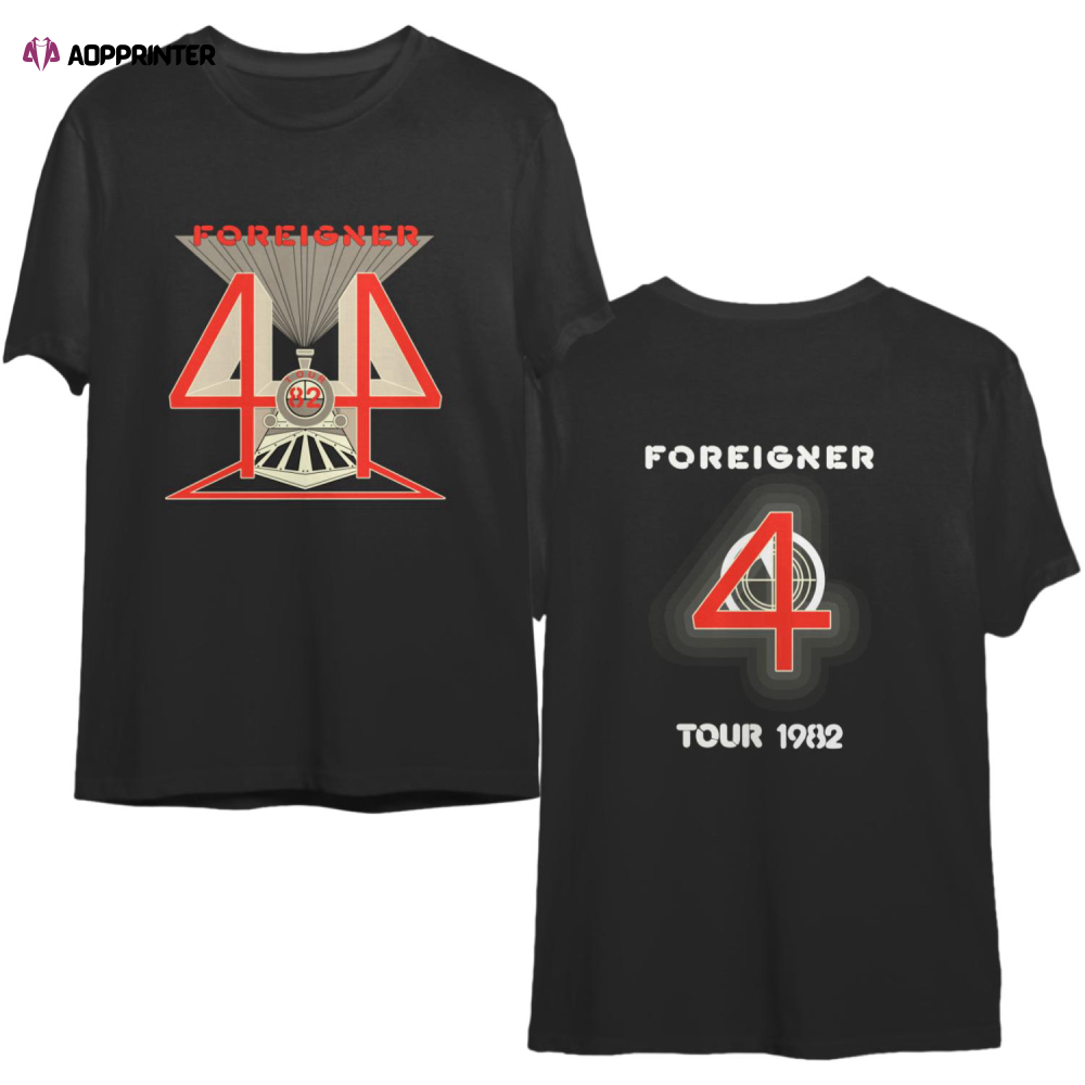 Vintage 80s Foreigner 44 Tour 1982 Screen Stars T Shirt