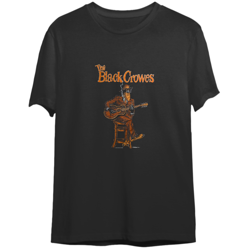 Vintage 90s 1990 The Black Crowes Tour Short T shirt