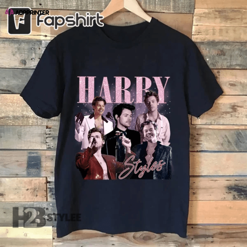 Vintage 90s Bootleg Harry Styles Love On Tour 2023 Harry’s House Music Tour 2023 Graphic Unisex T Shirt, Sweatshirt, Hoodie Size S – 5XL