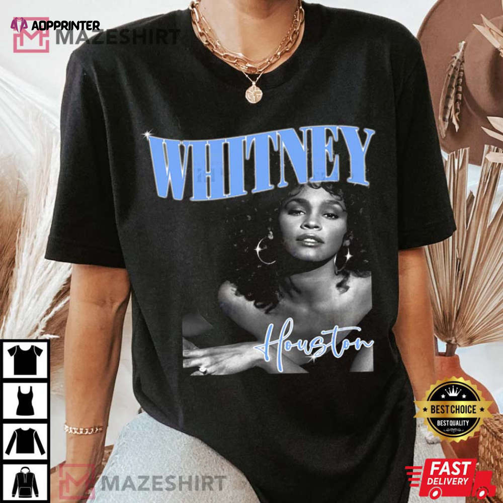 Vintage 90S Whitney, Whitney Houston Gift For Fan T-Shirt