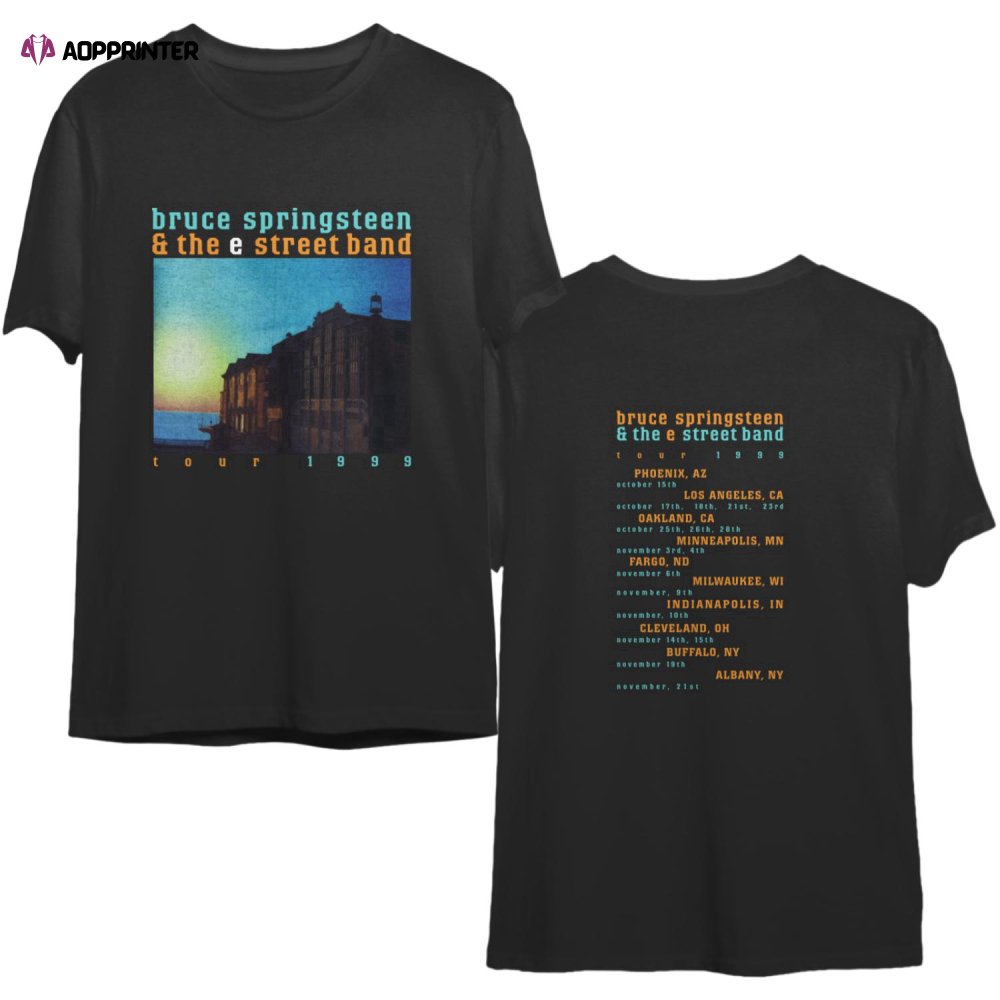 1984 BRUCE SPRINGSTEEN vintage concert 84-85 USA Tour tshirt