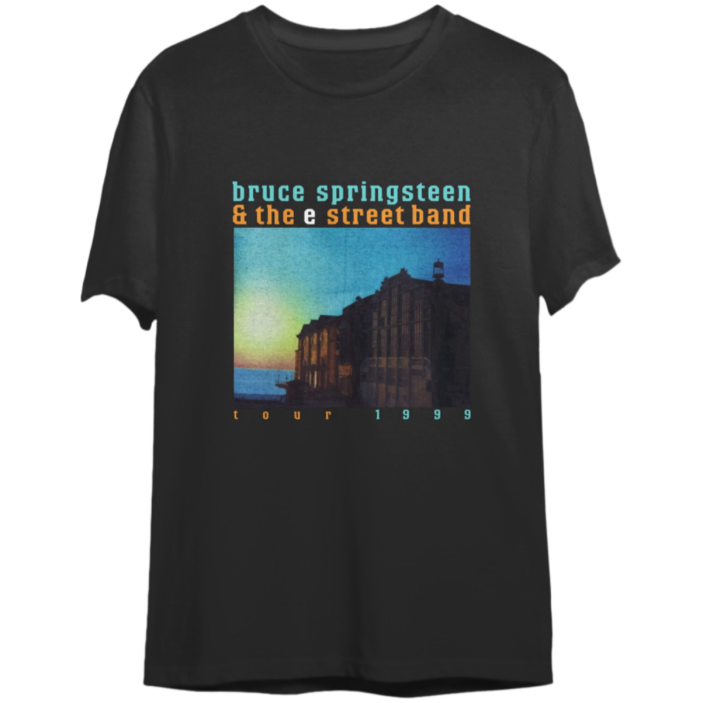 Vintage Bruce Springsteen and The E Street Band tour 1999 t shirt (Single Stitch)