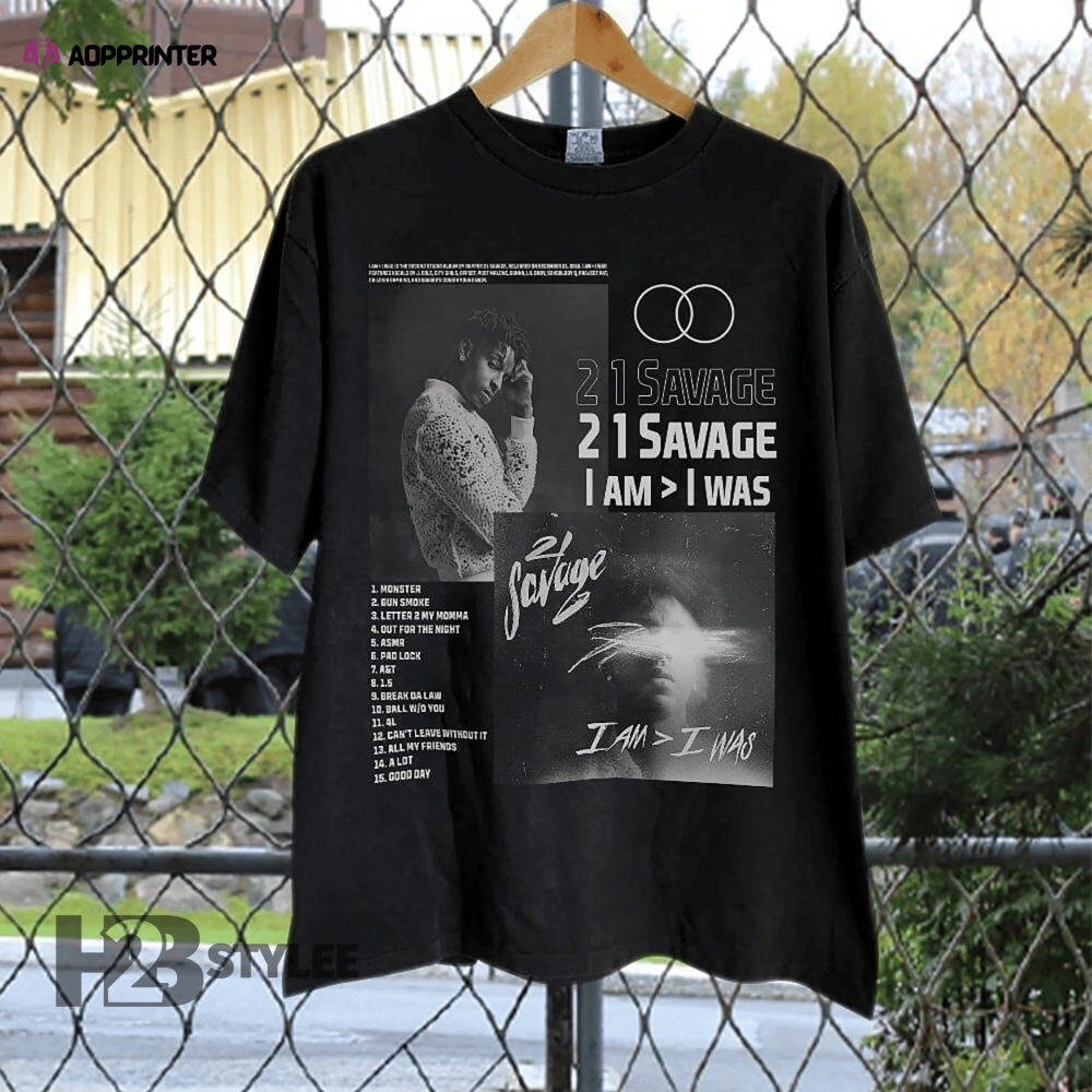 Vintage Drake 21 Savage It’s All A Blur Tour 2023 Drake Music Tour 2023 I Am I Was Graphic Unisex T Shirt, Sweatshirt, Hoodie Size S – 5XL