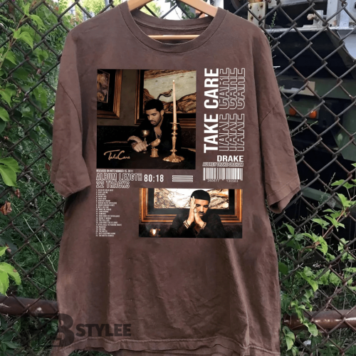 Vintage Drake Music Tour 2023 It’s All A Blur Tour 2023 Take Care Album Length 22 Tracks Graphic Unisex T Shirt, Sweatshirt, Hoodie Size S – 5XL