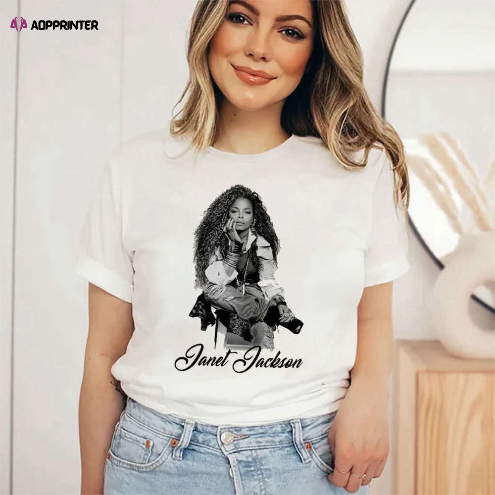 Vintage Janet Jackson T-Shirt, Janet Jackson Together Again Tour 2023 Shirt