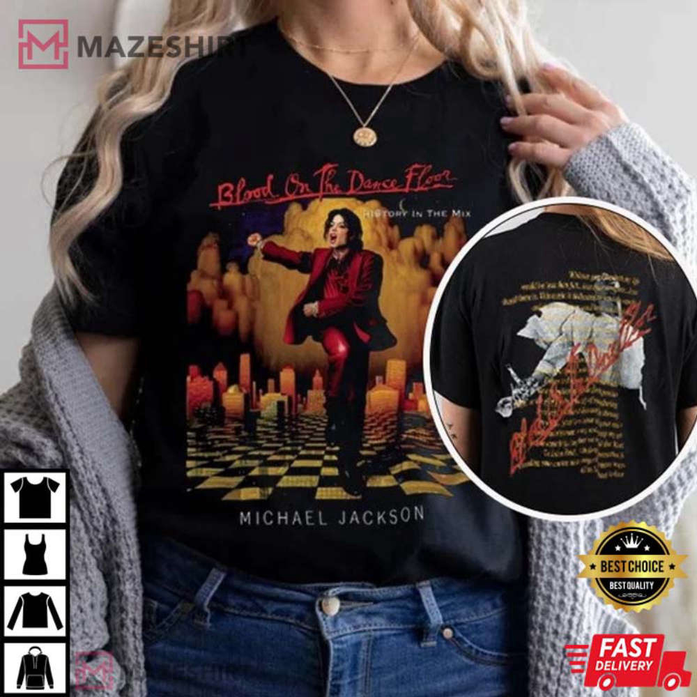 Vintage Michael Jackson Blood On The Dance Floor Album 1997 T-Shirt